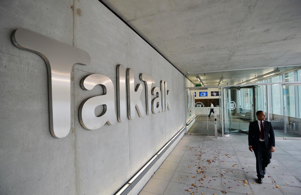 General view of TalkTalk offices in west London, as the telecoms giant has received a ransom demand from someone claiming to be behind a cyber attack which may have resulted in sensitive data belonging to millions of its customers being stolen, the company said.