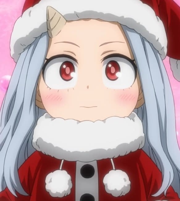 Eri looking absolutely adorable in her Santa outfit