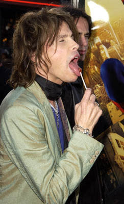 Steven Tyler at the LA premiere of Columbia Pictures' Spider-Man