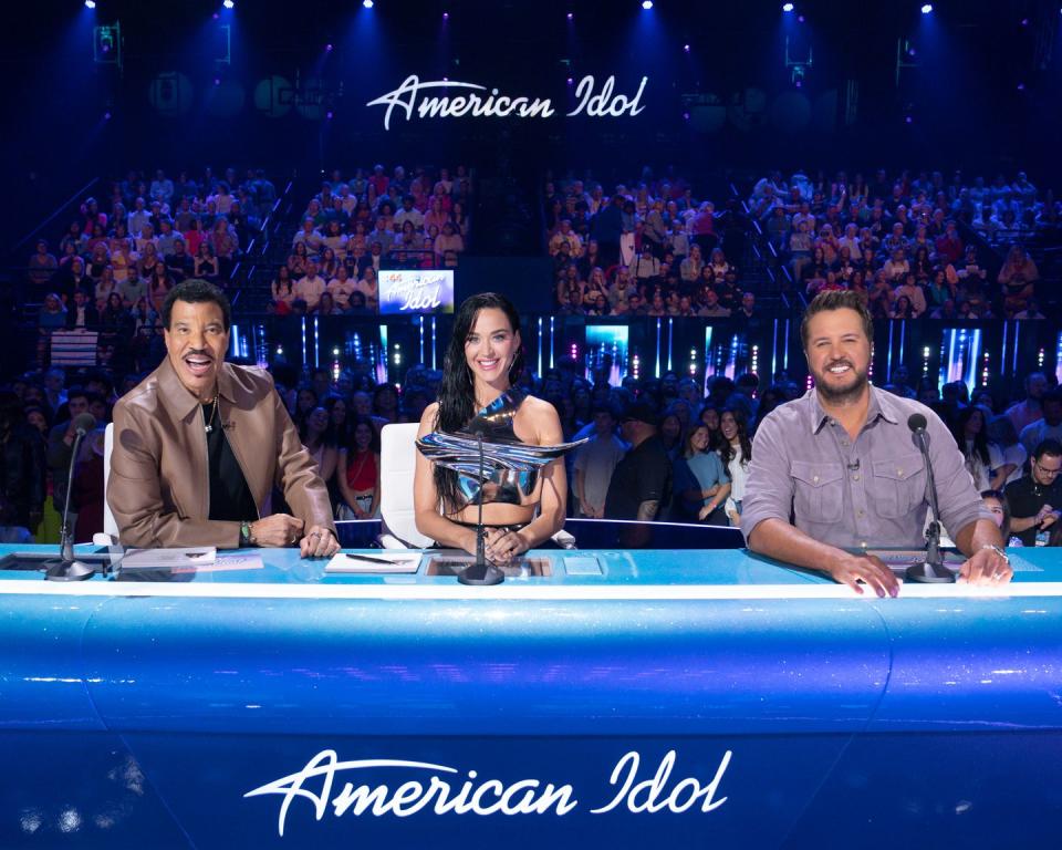 lionel richie, katy perry, luke bryan, american idol