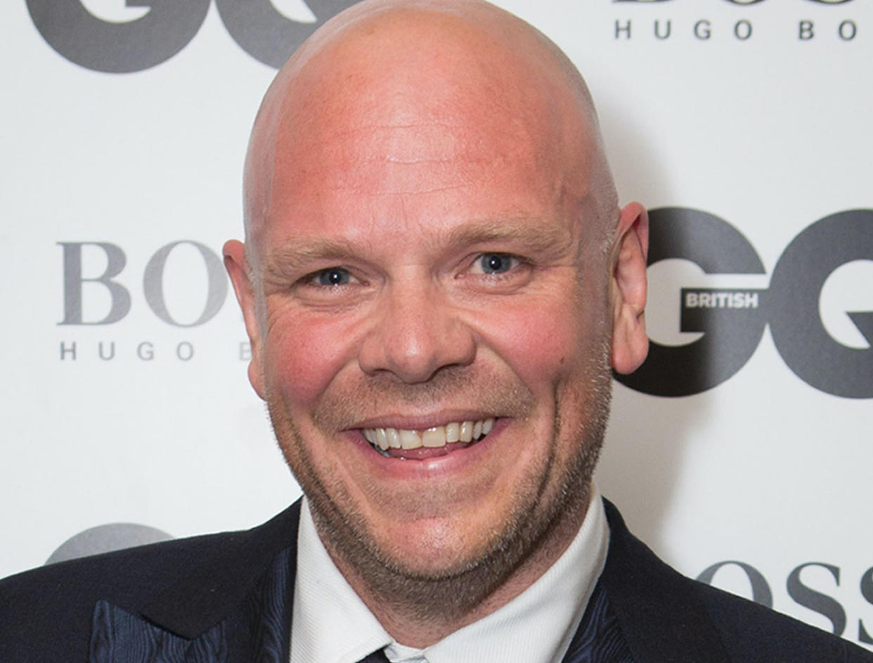 File photo dated 2/9/2014 of Tom Kerridge who has said he is not comfortable with fame, and that he finds it unusual when fans want to take pictures with him.