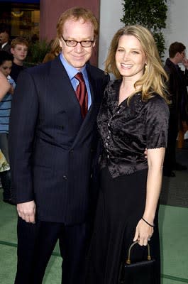 Danny Elfman and Bridget Fonda at the LA premiere of Universal's The Hulk