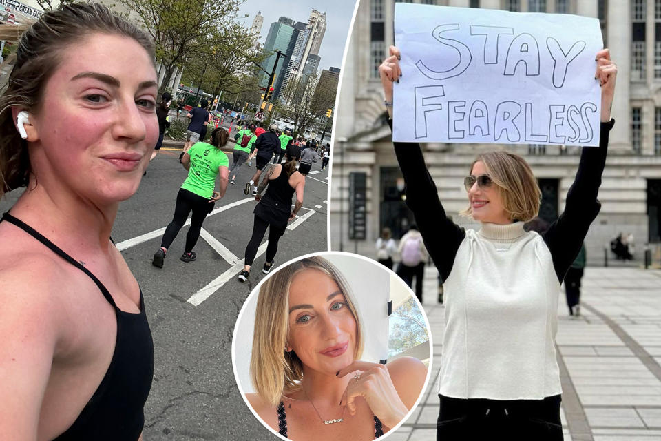 Influencer runs the Brooklyn Half Marathon without registering — then