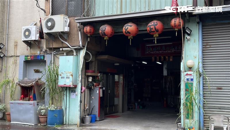 台南玉旨武玄壇因為將媽祖嫁關公遭網友炎上。（圖／記者林昱孜攝影）