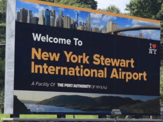 New York Stewart International Airport.