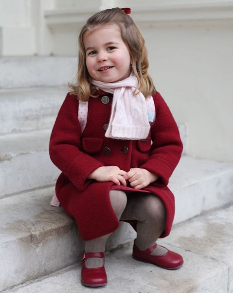 Kate’s always shunned official portraits when it comes to her kids’ milestone moments. Photo: Instagram/kensingtonroyal