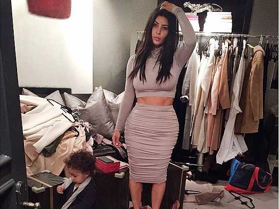 kim kardashian closet