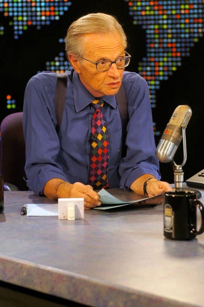 Larry King Dead Desk