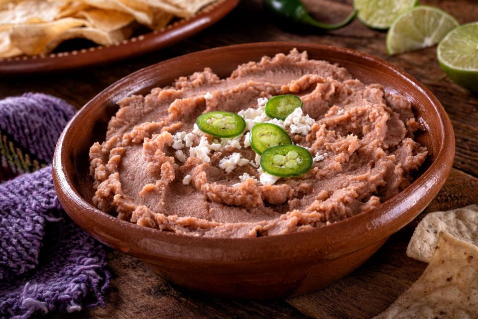 Refried beans