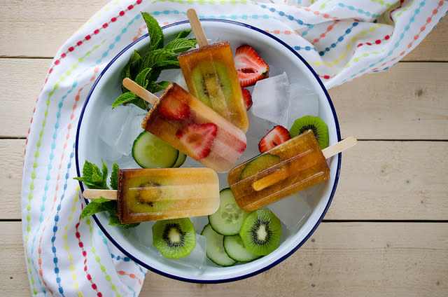 Pimm’s Cup Ice Lollies 