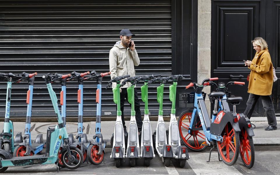 rental scooters - Getty 