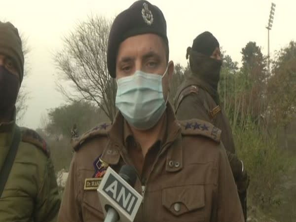 DSP Wasim Hamdani speaking to ANI 