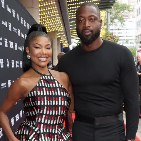 <p>Monica Schipper/Getty</p> Gabrielle Union and Dwyane Wade