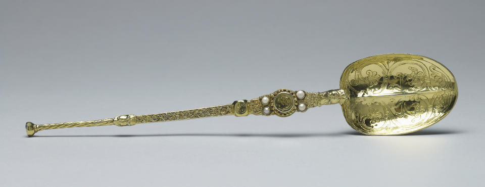 Coronation Spoon. (Royal Collection Trust/PA)