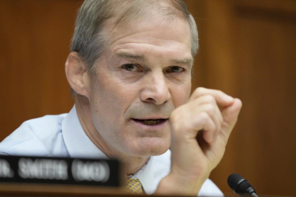 Jim Jordan (Copyright 2023 The Associated Press. All rights reserved.)