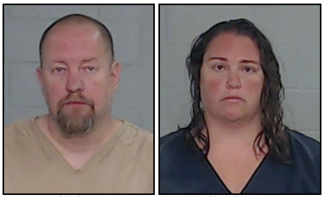 Daniel and Ashley Schwarz were arrested and charged with murder over the death  of Jaylin Anne SchwarzCity of Odessa Police