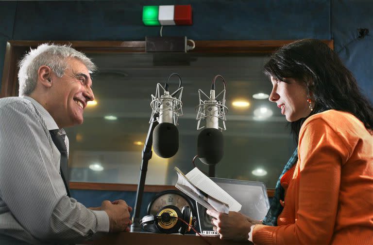 Eliseo Álvarez y Marina Baudracco