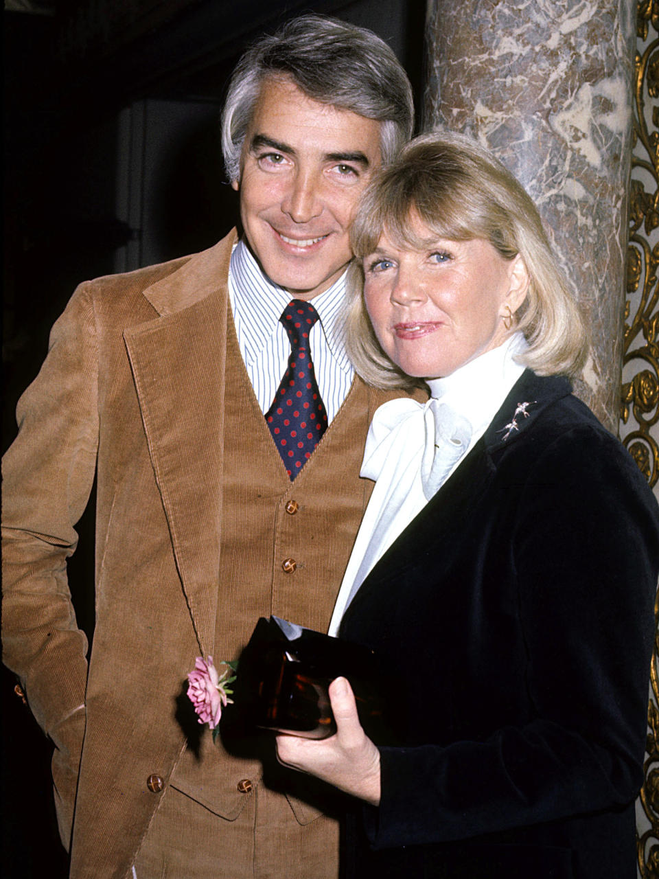 Doris Day With Barry Comden at the Pierre Hotel on February 1, 1976