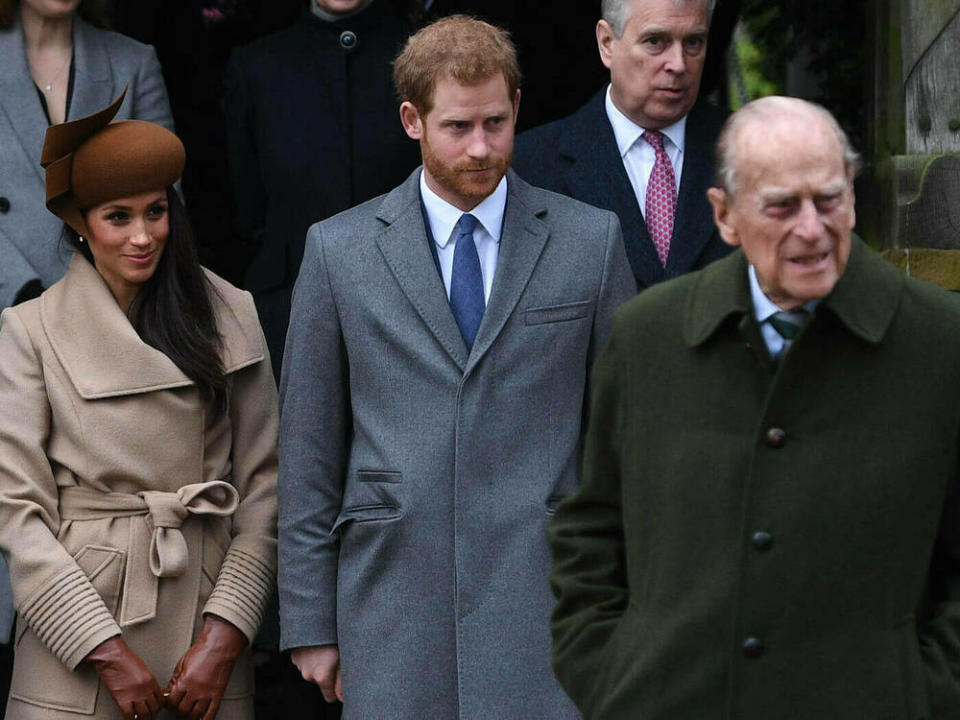 Herzogin Meghan kann an Prinz Philips Beerdigung nicht teilnehmen. (Bild: imago images/Parsons Media)
