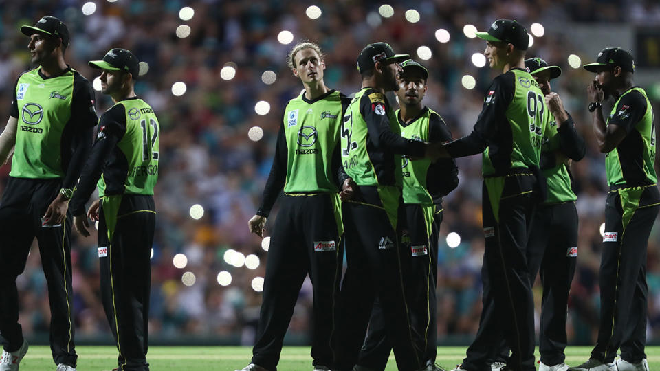 Fans tried to offer assistance with their phones. (Photo by Chris Hyde – CA/Cricket Australia/Getty Images)