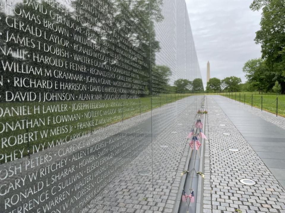 National Mall and Memorial Parks on Facebook shared a post about honoring the men and women who have died serving the country during different wars such as Vietnam, World War I and more in honor of Memorial Day. 