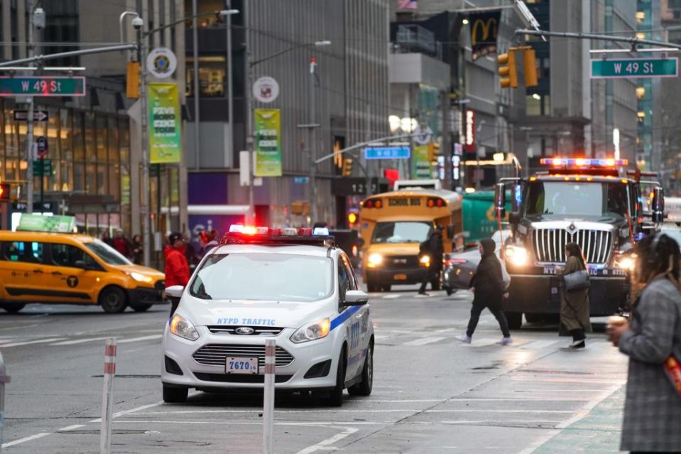 Biden’s arrival is likely to disrupt NYC traffic. Robert Miller