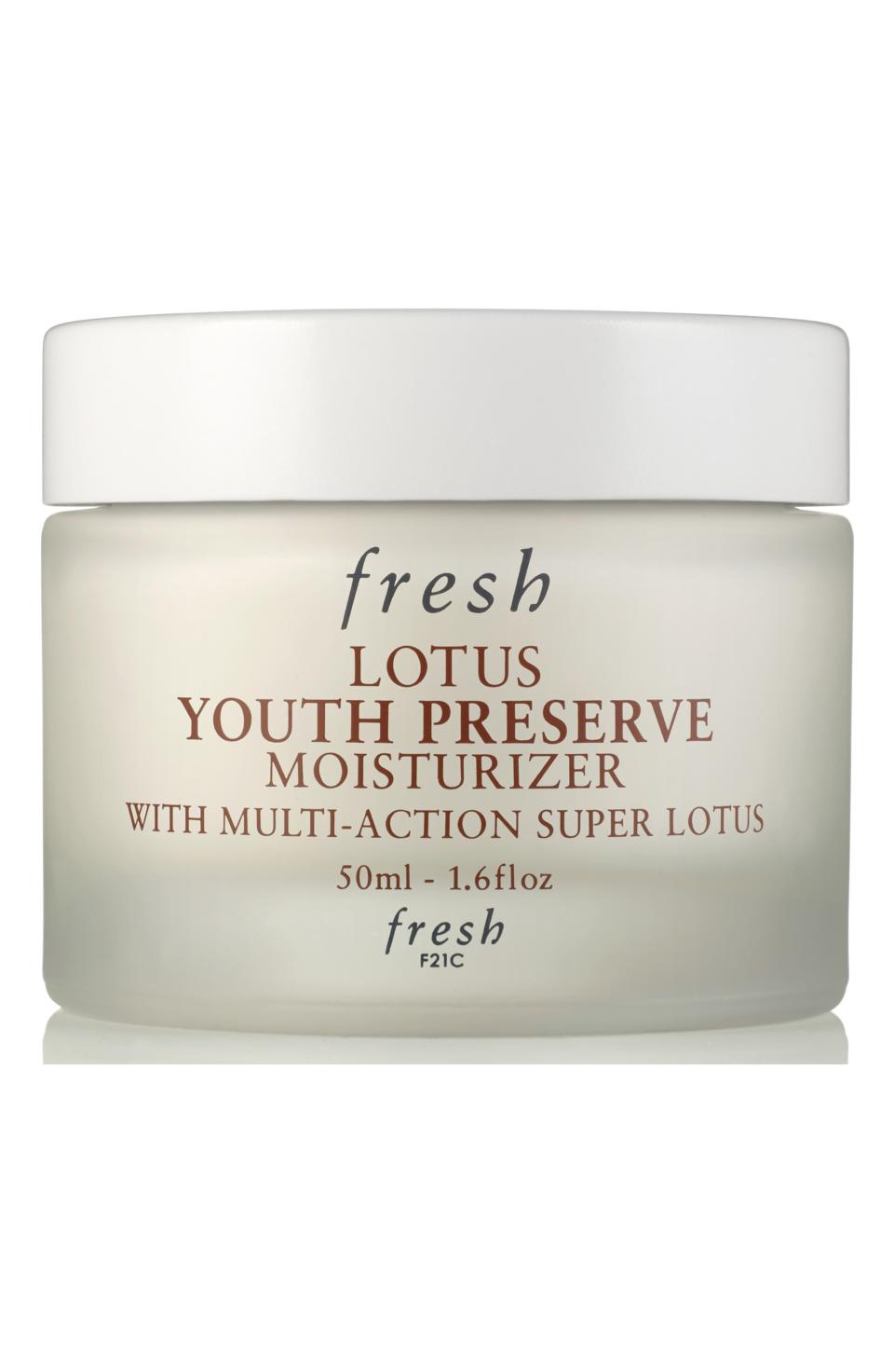 Fresh Lotus Youth Preserve Moisturizer