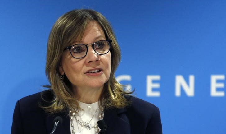 General Motors Chairman and CEO Mary Barra REUTERS/Rebecca Cook