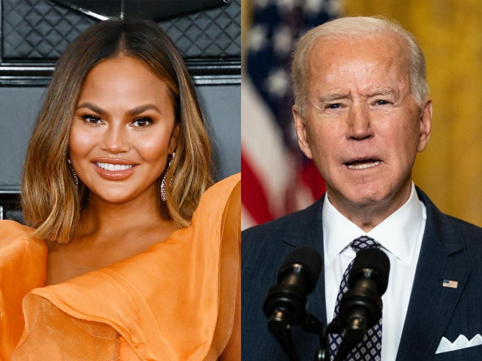 chrissy teigen joe biden