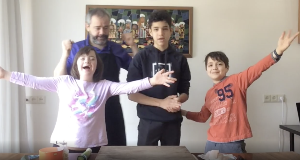 Cocinar con los niños en cuarentena