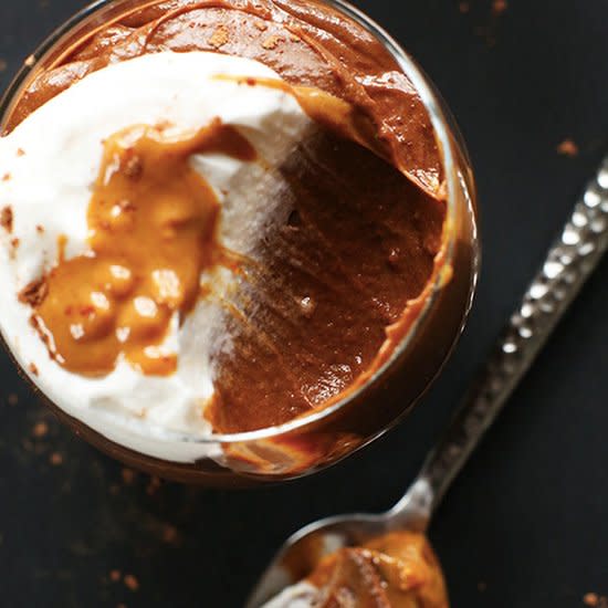 Chocolate-Peanut Butter Avocado Pudding