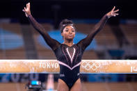 <p><a href="https://people.com/tag/simone-biles/" rel="nofollow noopener" target="_blank" data-ylk="slk:The GOAT;elm:context_link;itc:0;sec:content-canvas" class="link ">The GOAT</a> needs no introduction. This is Biles' second Olympics; at the Rio Games in 2016 she took home five medals, and is poised to take more in Tokyo. She's already turning heads in Japan, <a href="https://people.com/sports/tokyo-olympics-simone-biles-nails-yurchenko-double-pike-vault-at-podium-training/" rel="nofollow noopener" target="_blank" data-ylk="slk:nailing the Yurchenko Double Pike;elm:context_link;itc:0;sec:content-canvas" class="link ">nailing the Yurchenko Double Pike</a> on vault during a practice session. (<em><a href="https://www.espn.com/olympics/gymnastics/story/_/id/31862188/simone-biles-throws-best-yurchenko-double-pike-yet-olympic-podium-training" rel="nofollow noopener" target="_blank" data-ylk="slk:ESPN;elm:context_link;itc:0;sec:content-canvas" class="link ">ESPN</a> </em>called the move "the greatest Yurchenko double pike we've seen so far from her.") Ahead of the Games, the 24-year-old was honored with her own Twitter emoji — <a href="https://people.com/sports/tokyo-olympics-simone-biles-custom-goat-twitter-emoji/" rel="nofollow noopener" target="_blank" data-ylk="slk:a goat, of course!;elm:context_link;itc:0;sec:content-canvas" class="link ">a goat, of course!</a></p>