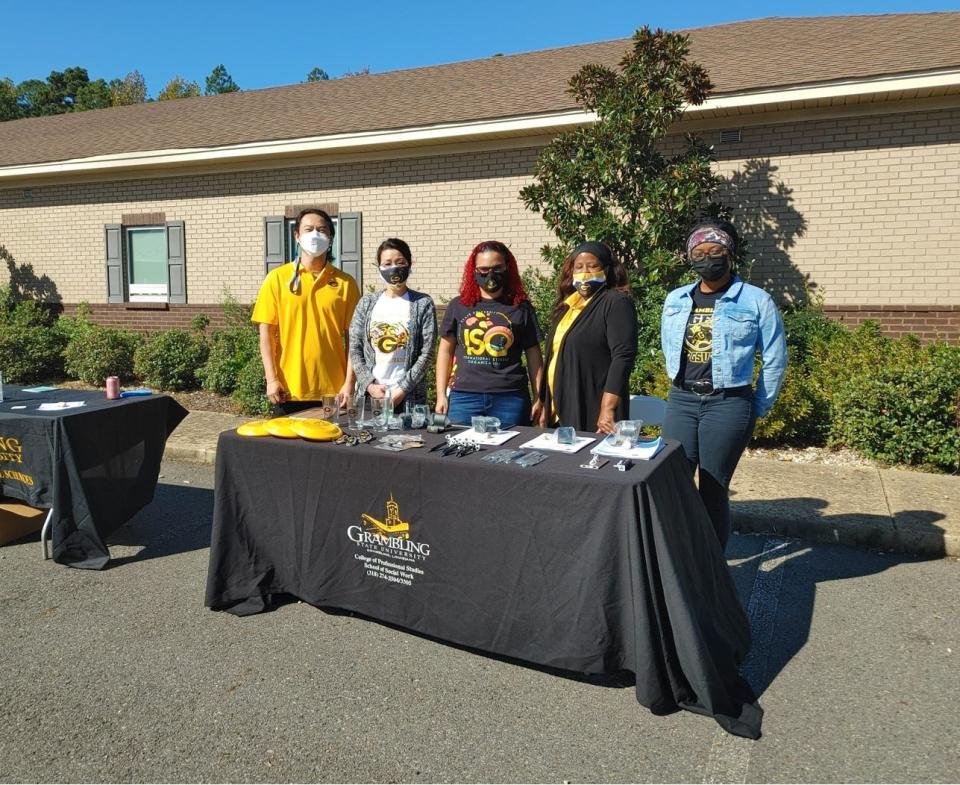 Grambling's Social Work Department held a health fair at Serenity Springs, a medical clinic in Ruston, to help give back to the community.