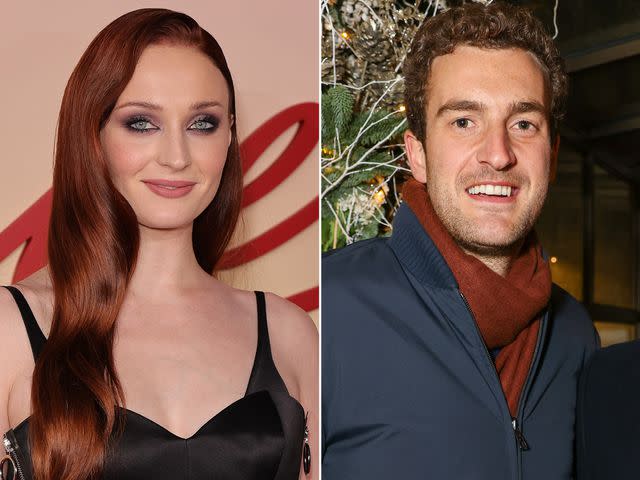 <p>Momodu Mansaray/WireImage ; David M. Benett/Dave Benett/Getty</p> Sophie Turner and Peregrine Pearson