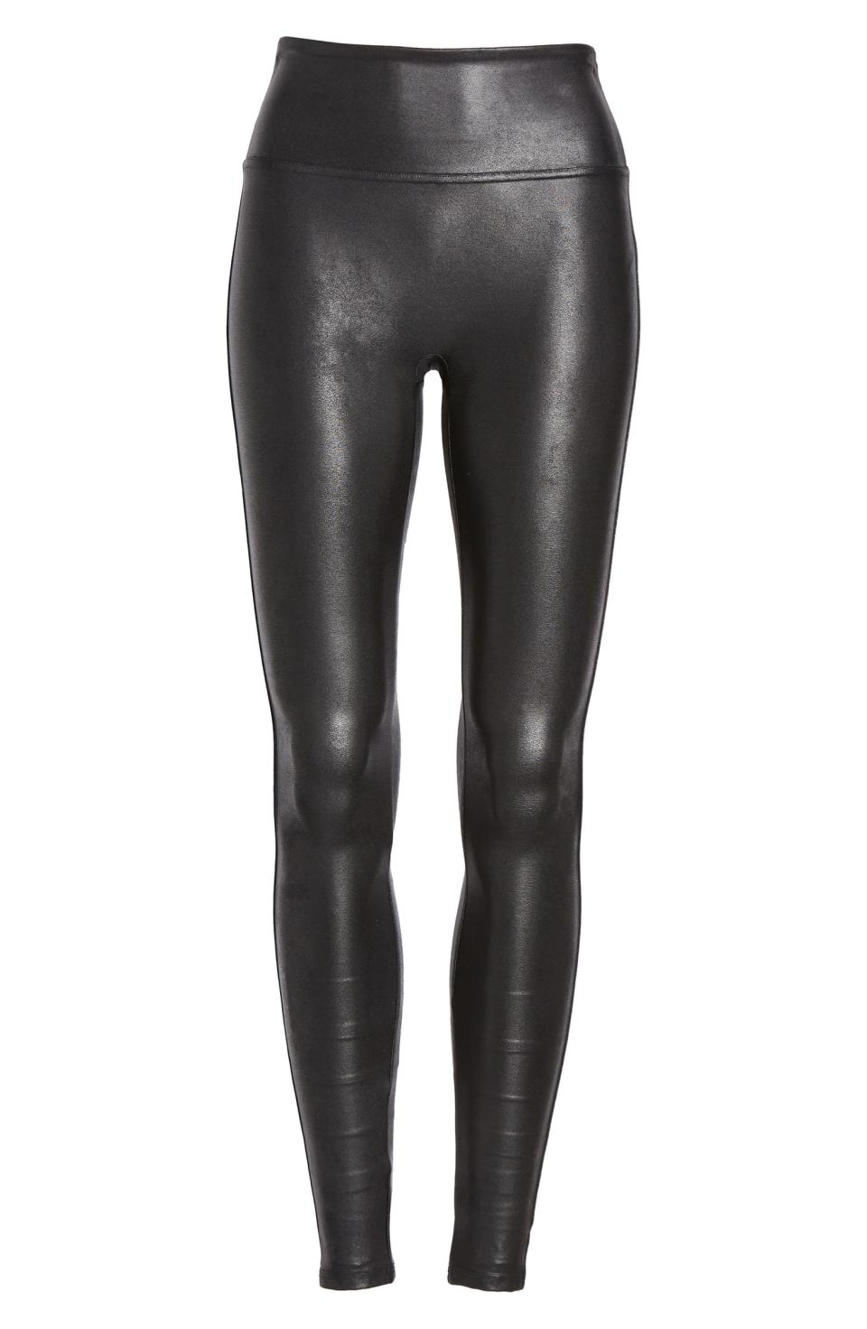 Spanx Faux Leather Leggings. Image via Nordstrom.