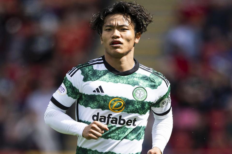 Celtic's Reo Hatate will make his comeback against Dundee following a month out with a thigh injury as Brendan Rodgers seeks to strengthen his options for Tuesday's Champions League opener away to Feyenoord. (Photo by Paul Devlin / SNS Group)