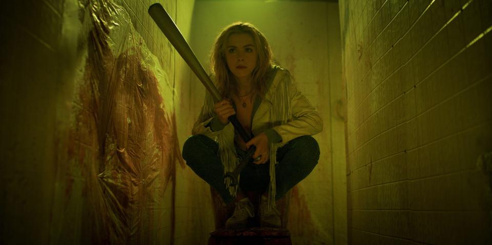 Kiernan Shipka is one of the stars of "Totally Killer," the closing night film at Fantastic Fest 2023.