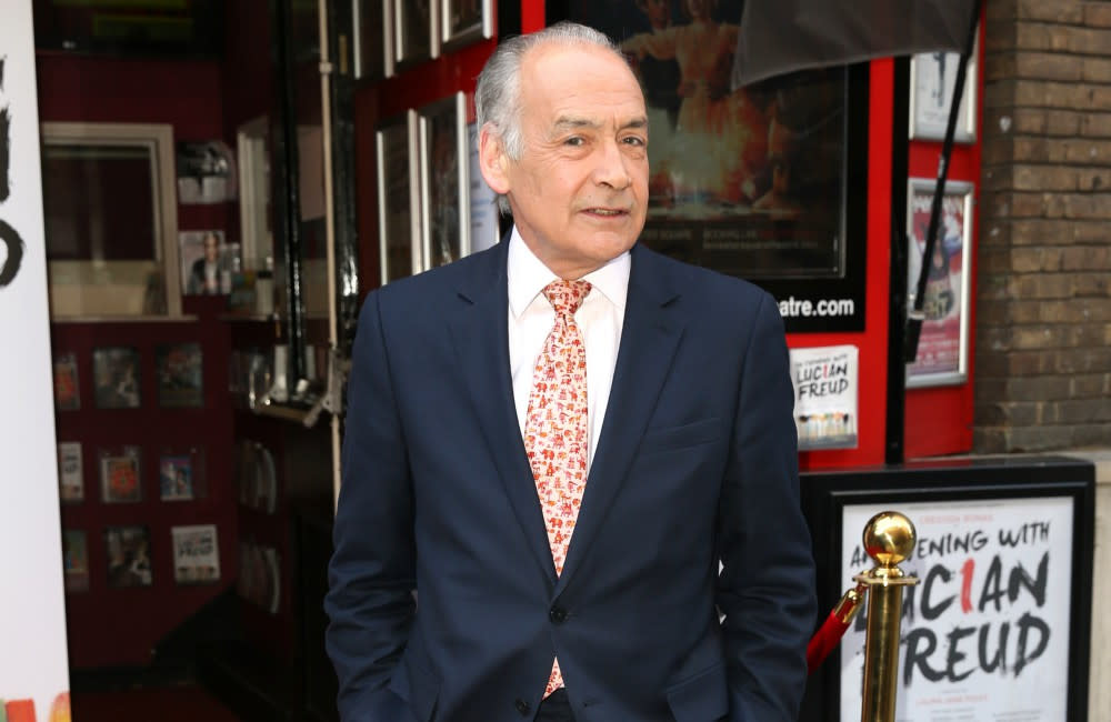 Alastair Stewart is fighting to distinguish shapes as he battles his worsening dementia credit:Bang Showbiz