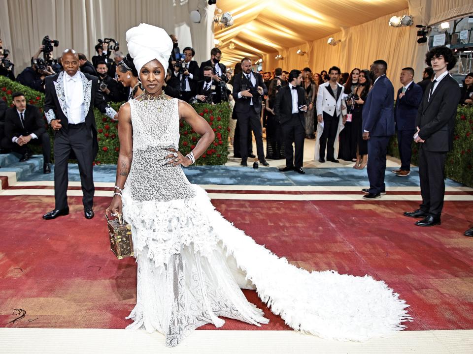 Cynthia Erivo attends the 2022 Met Gala.