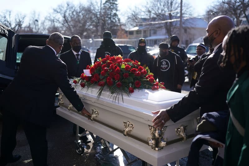 FILE PHOTO: Funeral for Amir Locke in Minneapolis, Minnesota