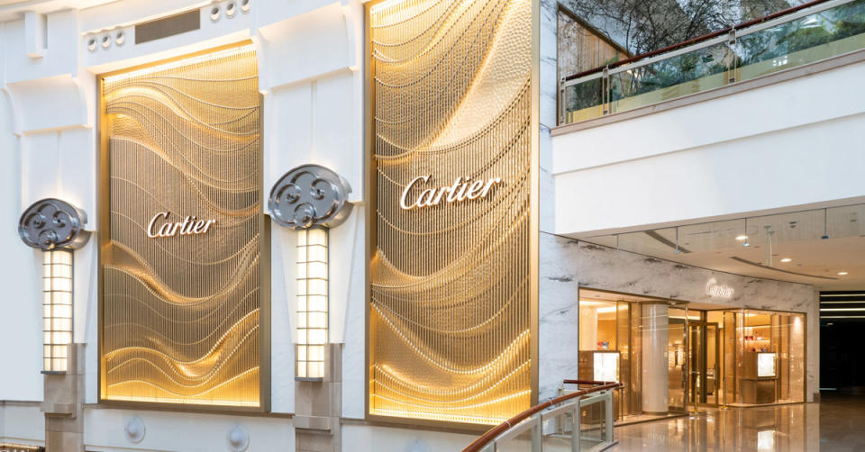 台灣在全球珠寶與鐘錶市場的地位， 舉世皆知 Source：Cartier