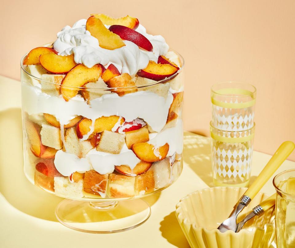 Peach Cobble Trifle Recipe