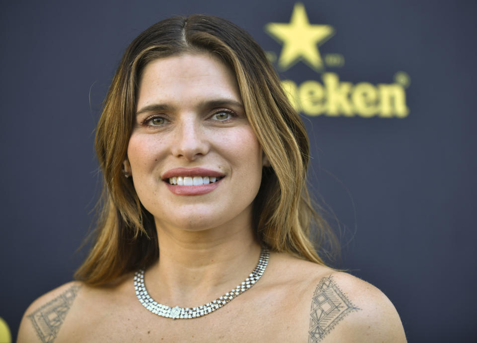 Closeup of Lake Bell