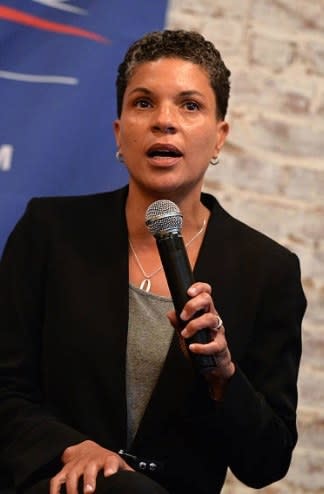 Michelle Alexander at the2016 Harlem Women's Round-table Conversation in New York City