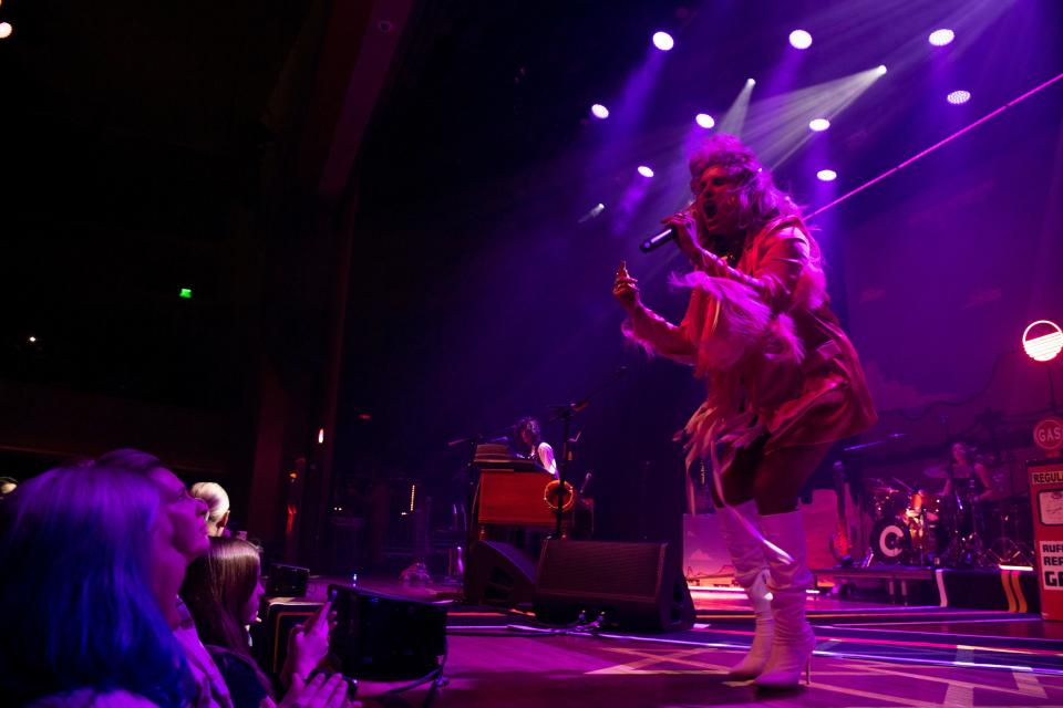 Grace Potter performs Friday at the Ryman Auditorium in Nashville, Tenn.