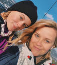 <p>The mother-daughter pair enjoyed a weekend ski trip together and captured a twinning <a href="https://www.instagram.com/p/B8orIcvAzGT/" rel="nofollow noopener" target="_blank" data-ylk="slk:selfie;elm:context_link;itc:0;sec:content-canvas" class="link ">selfie</a>.</p>