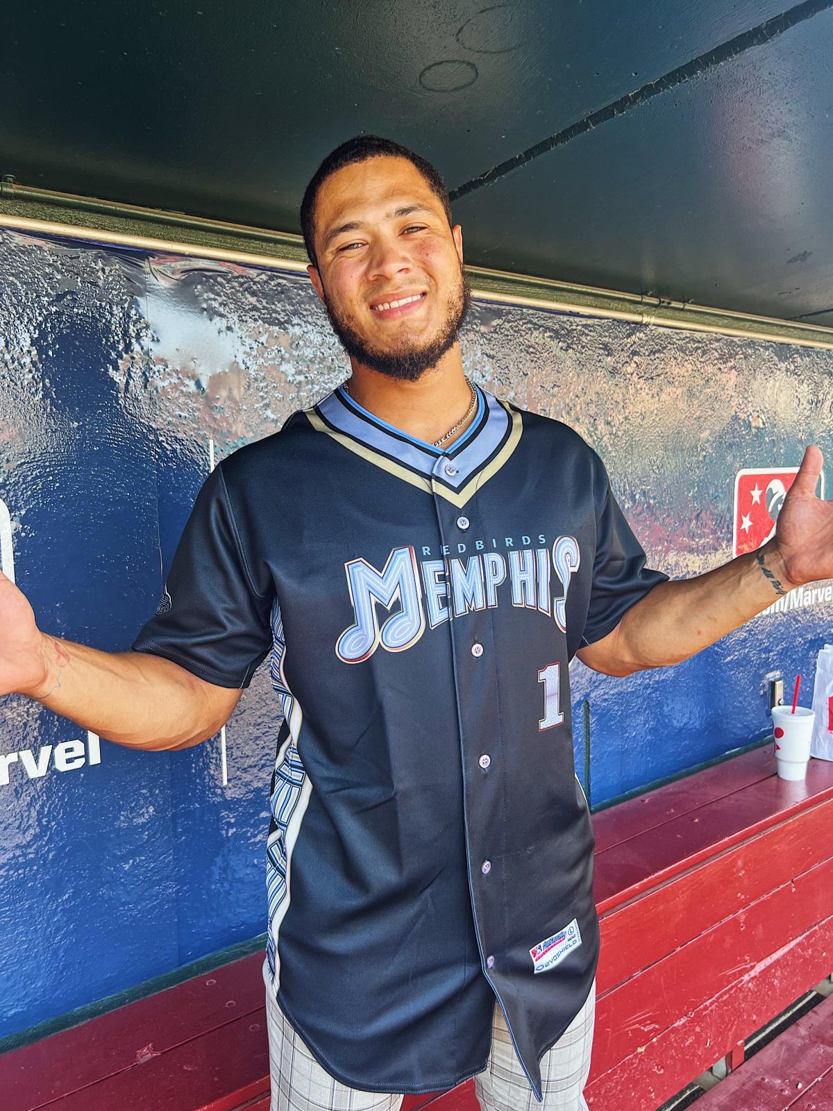 Memphis Redbirds on X: How fly are these jerseys? 🔥 The first 1,500 fans  will receive a FREE replica powder blue jersey on July 1! TIX:    / X