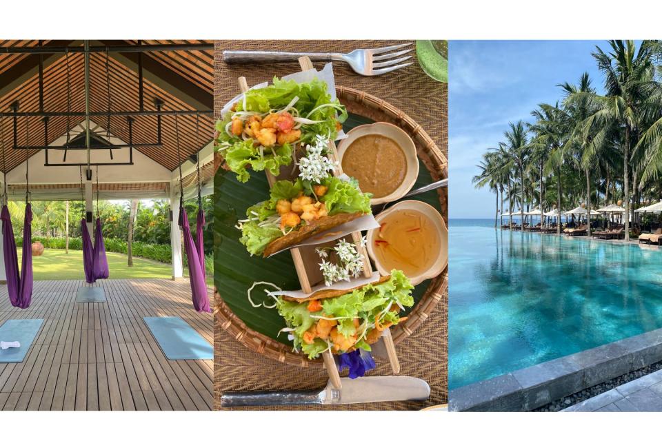 Kén thiền, bánh Tacos và Hồ bơi dành cho người lớn tại The Nam High Four Seasons Resort