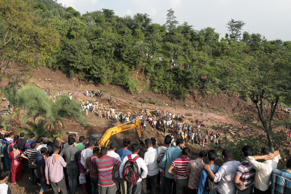 India Landslide