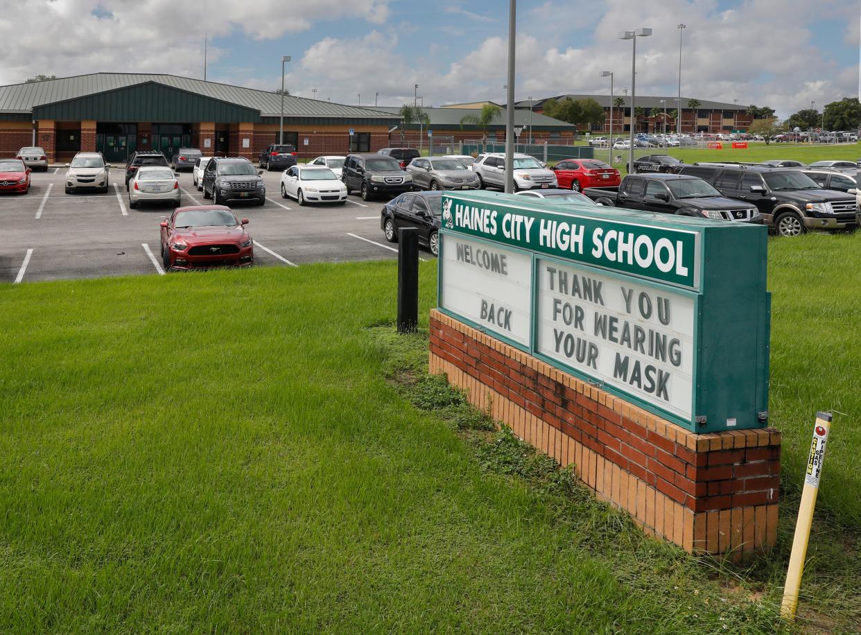 The Polk County school district says Haines City High School has reached capacity, and it's directing new students to Ridge Community or other schools. All returning Haines City High students will have a seat, however, as well as all eighth-graders who were scheduled to attend Haines City as freshmen.